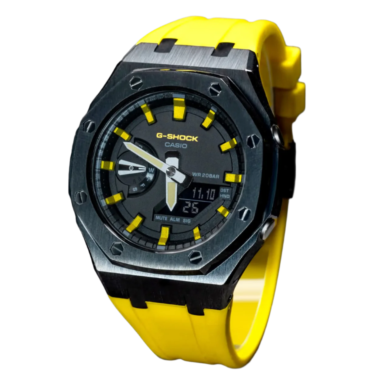 Black & Yellow G-Shock Mod