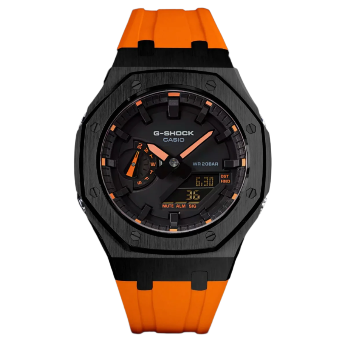 Orange & Black G-Shock Mod