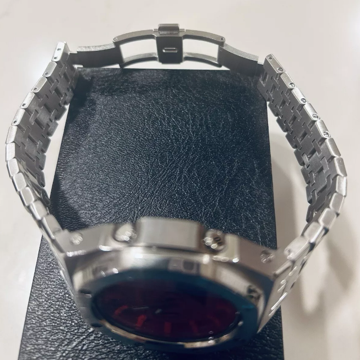 Silver & Red G-Shock Mod