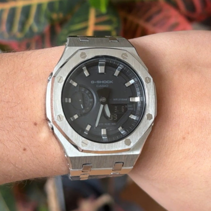 Silver & Black G-Shock Mod