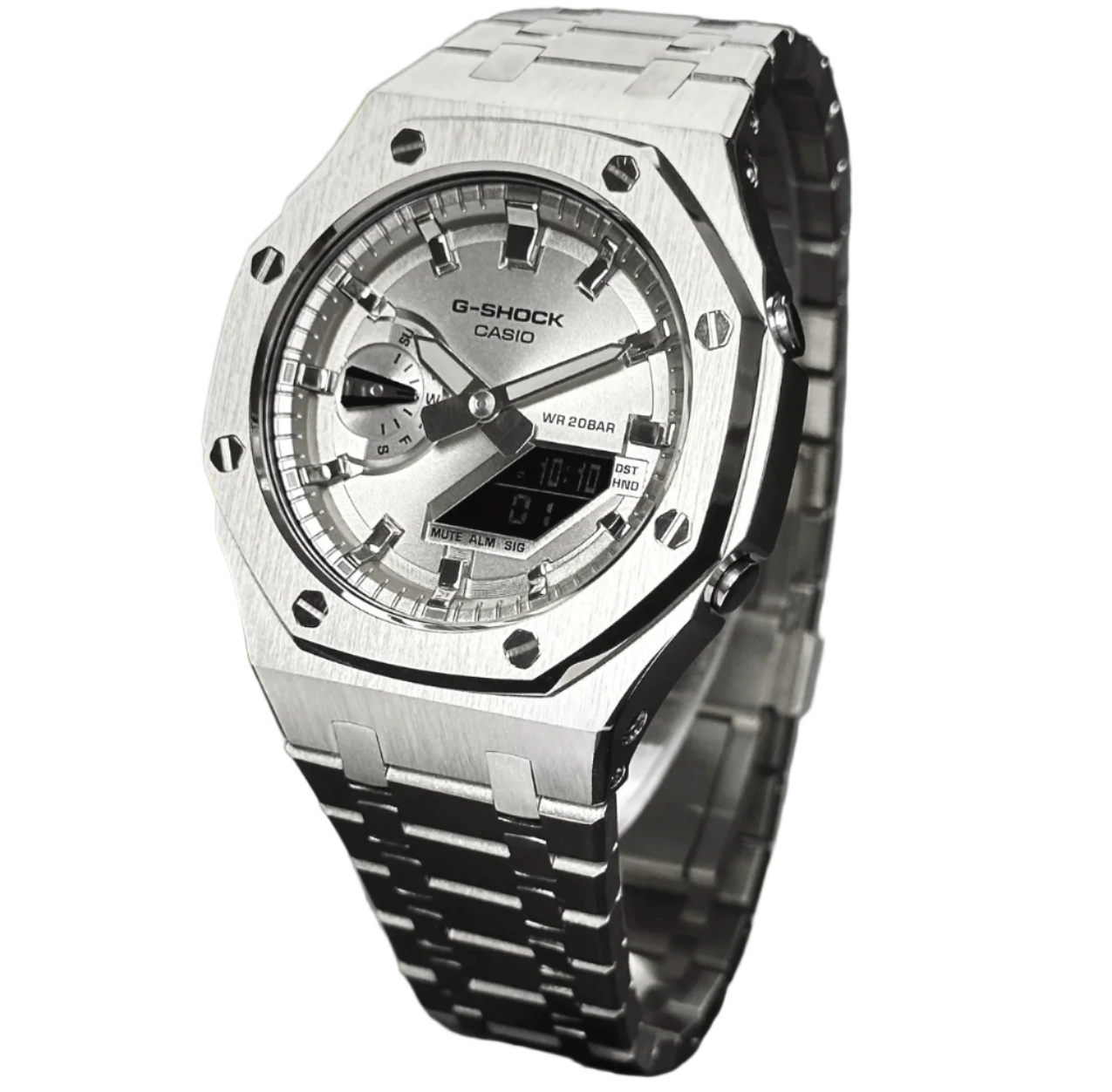 Full Silver G-Shock Mod