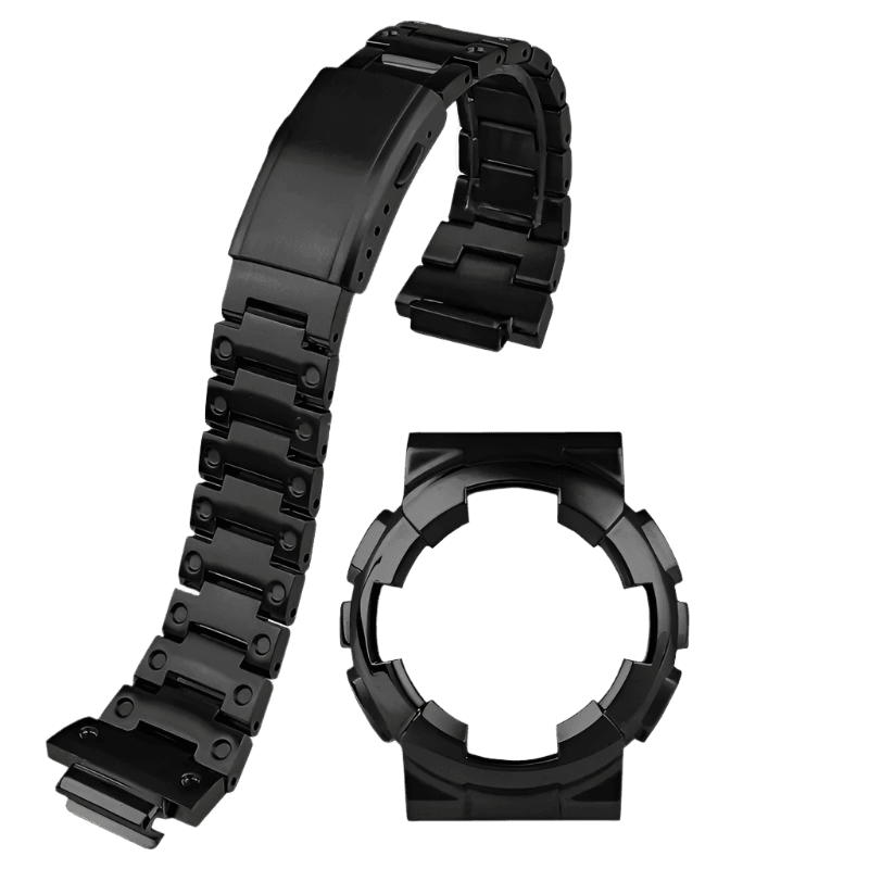 GA-100 Series Black Stainless Steel Band - G-TUNE