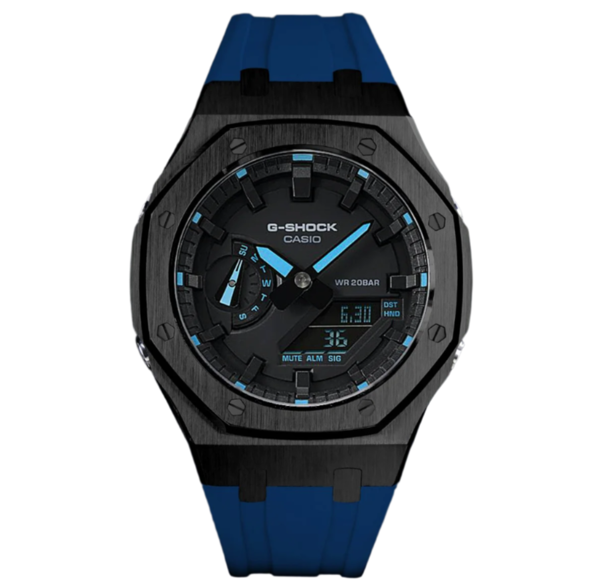 Blue & Black G-Shock Mod