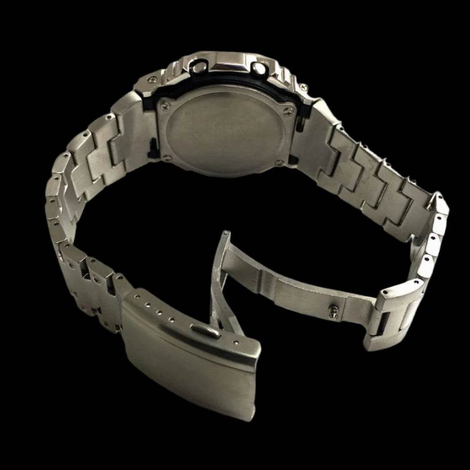 Full Silver Steel Square Band - G-TUNE