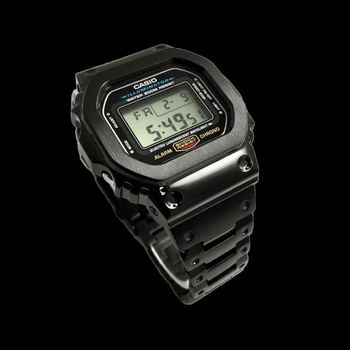 Black Square G-Shock Mod - G-TUNE