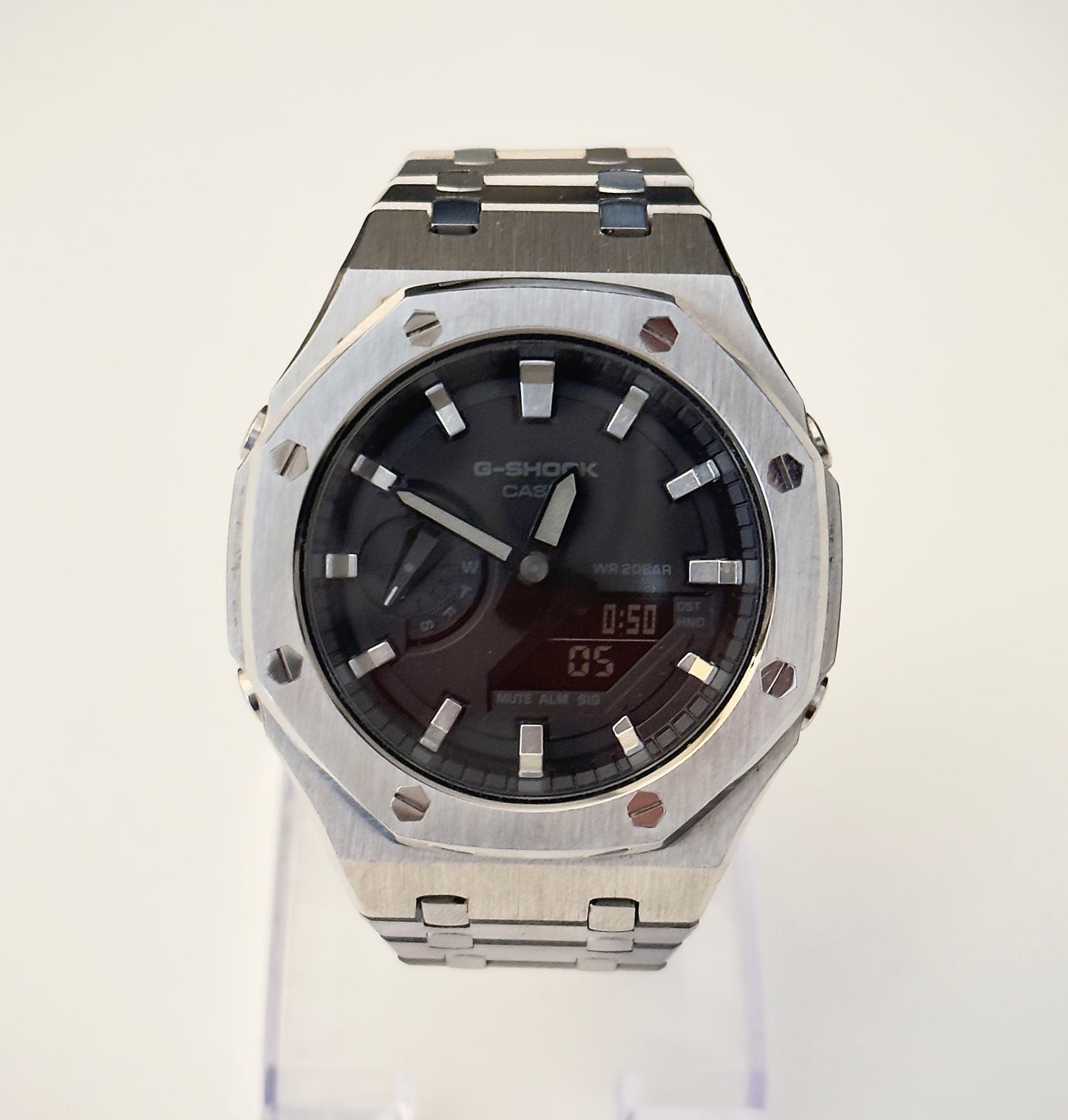 Silver & Black G-Shock Mod