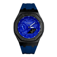 Special Edition Paisley Blue G-Shock Mod - G-TUNE