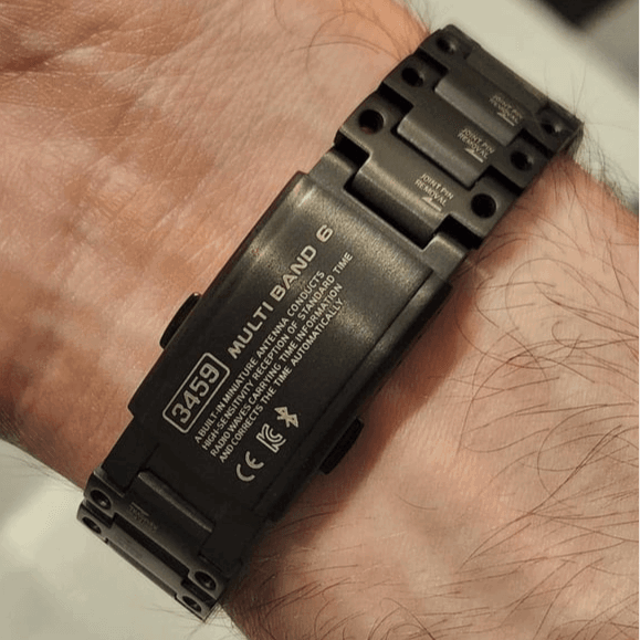 Special Edition Titanium Red Square G-Shock Mod - G-TUNE