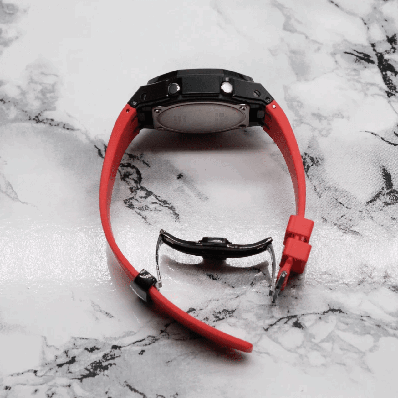 Special Edition Red & Black G-Shock Mod - G-TUNE