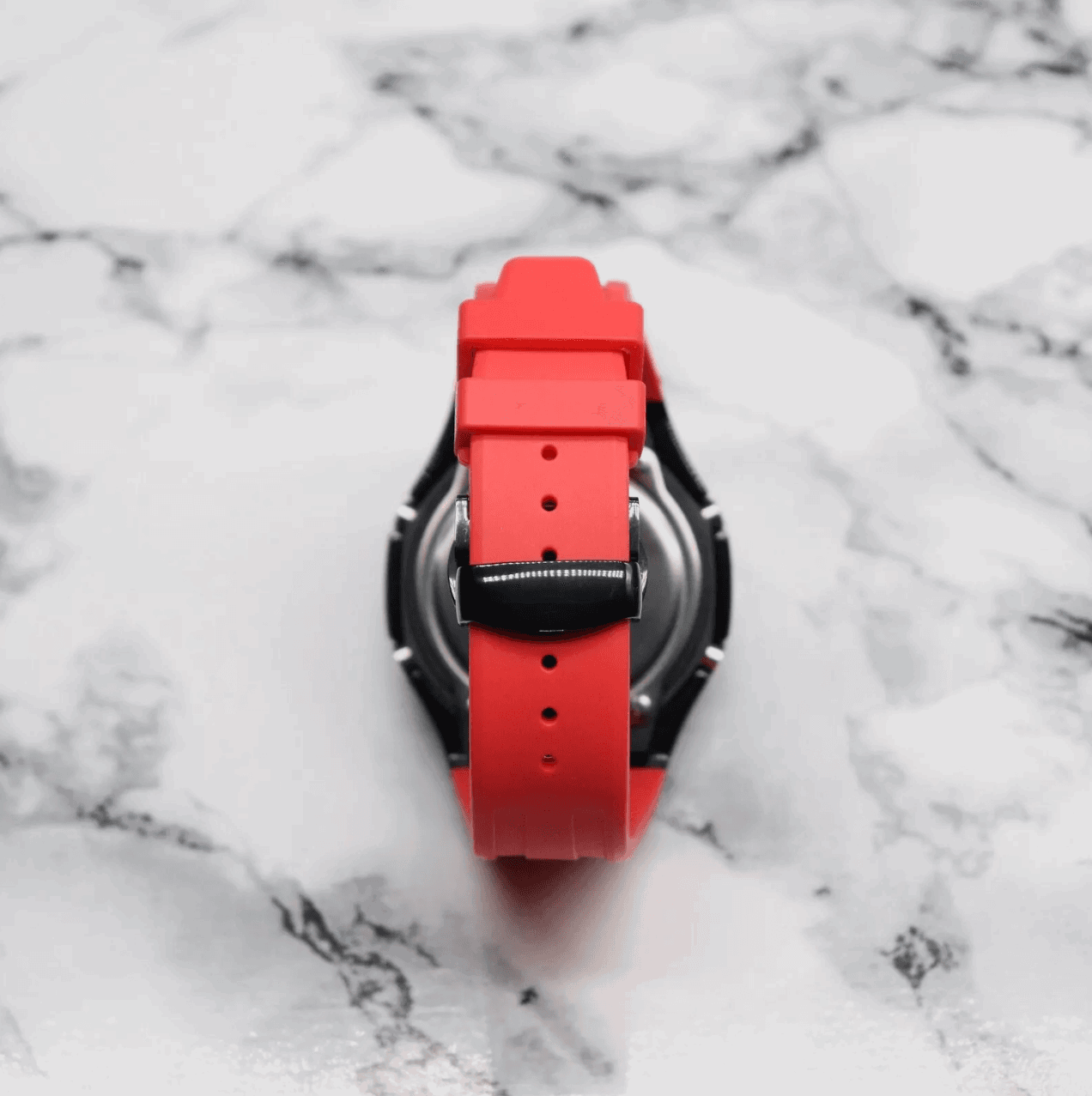 Special Edition Red & Black G-Shock Mod - G-TUNE