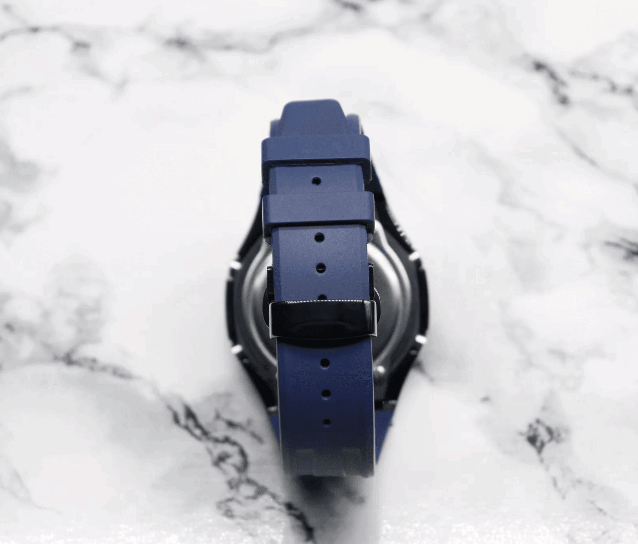Blue & Black G-Shock Mod - G-TUNE