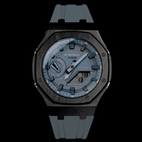 Grey & Black G-Shock Mod - G-TUNE