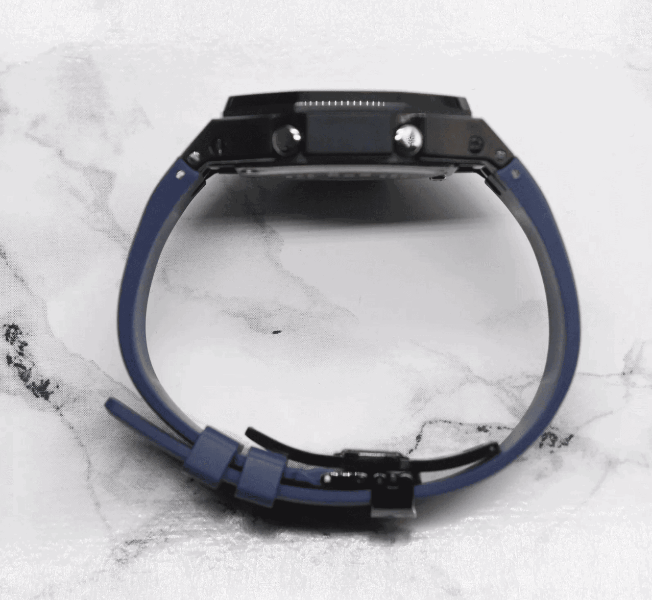 Blue & Black G-Shock Mod - G-TUNE