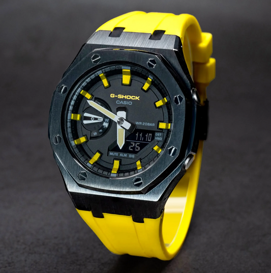 Black & Yellow G-Shock Mod