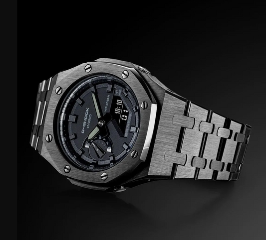 Full Black Steel G-Shock Mod