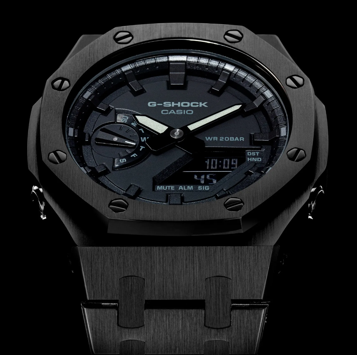 Full Black Steel G-Shock Mod