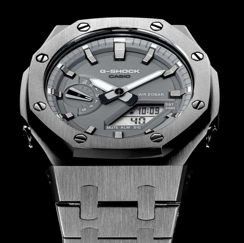 Grey Steel G-Shock Mod