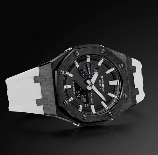 White & Black G-Shock Mod