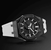 White & Black G-Shock Mod - G-TUNE