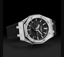 Black & Silver G-Shock Mod G-TUNE