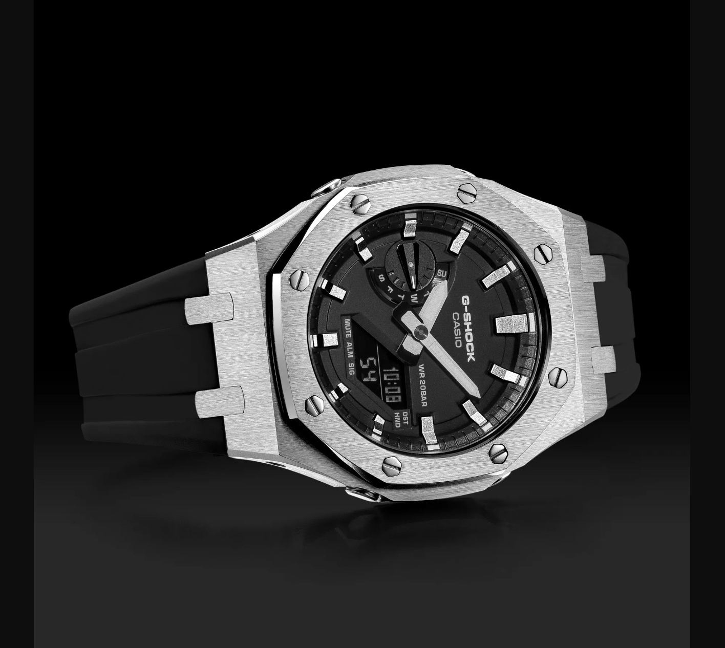 Black & Silver G-Shock Mod