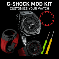 Black & Red G-Shock Mod Kit - G-TUNE