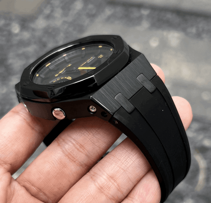 Special Edition Black & Yellow G-Shock Mod - G-TUNE