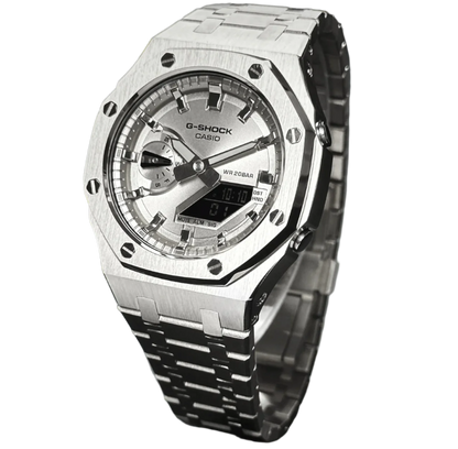 Full Silver G-Shock Mod