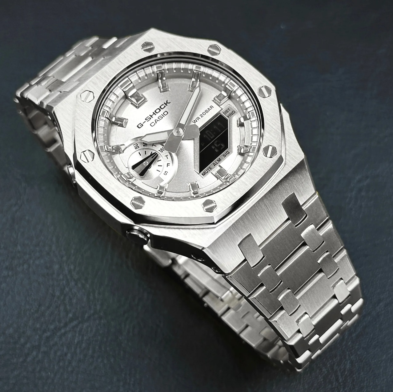 Full Silver G-Shock Mod