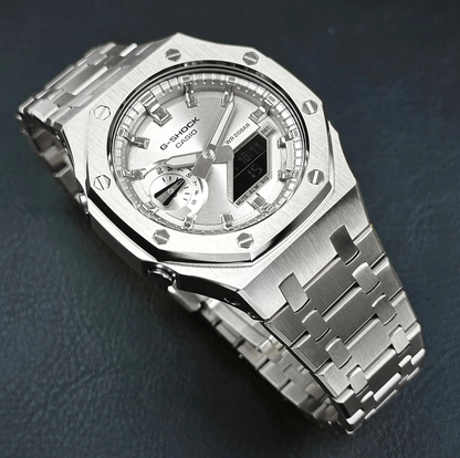 Full Silver G-Shock Mod