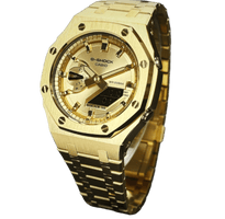 Full Gold G-Shock Mod - G-TUNE