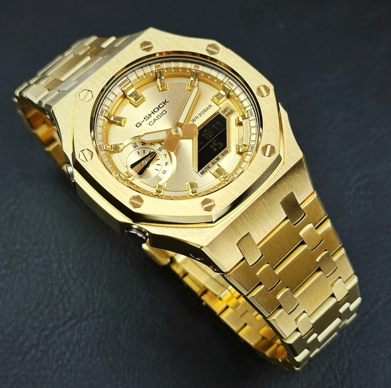 Full Gold G-Shock Mod