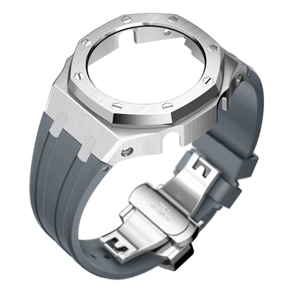 Lambo Grey and Silver Steel Band