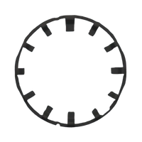 Plastic Black Hour Marker - G-TUNE