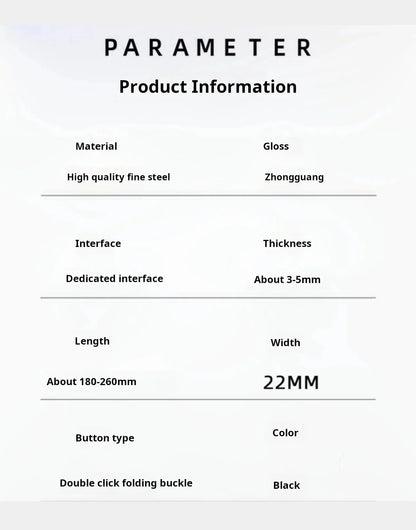 GWG B1000 High Quality Stainless Steel Strap