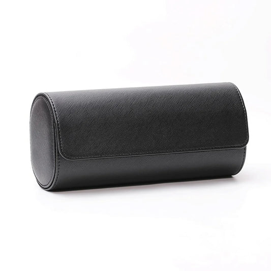 Premium Leather 3 Watch Roll