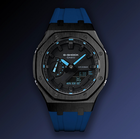 Blue & Black G-Shock Mod