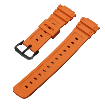 G-TUNE 0range Black Rubber Strap for G-Shock GA-110/DW-5600 Series Rubber Strap for G-Shock GA-110/DW-5600 Series