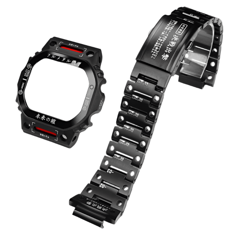 G-TUNE Black and Red / 5600 series Special Edition Red Japanese Steel Band Special Edition Red Japanese Steel Band