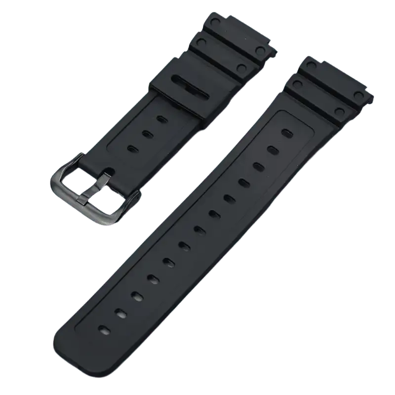 G-TUNE Black Black Rubber Strap for G-Shock GA-110/DW-5600 Series Rubber Strap for G-Shock GA-110/DW-5600 Series