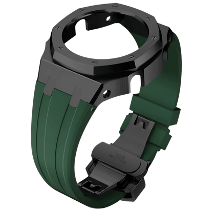 G-TUNE Black & Green Bands for Watch Bands for Watch