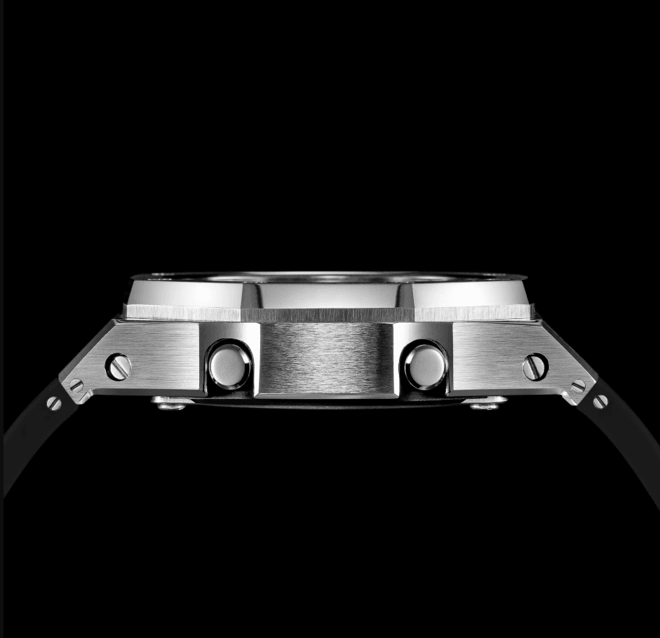 G-TUNE Black & Silver G-Shock Mod Black & Silver G-Shock Mod