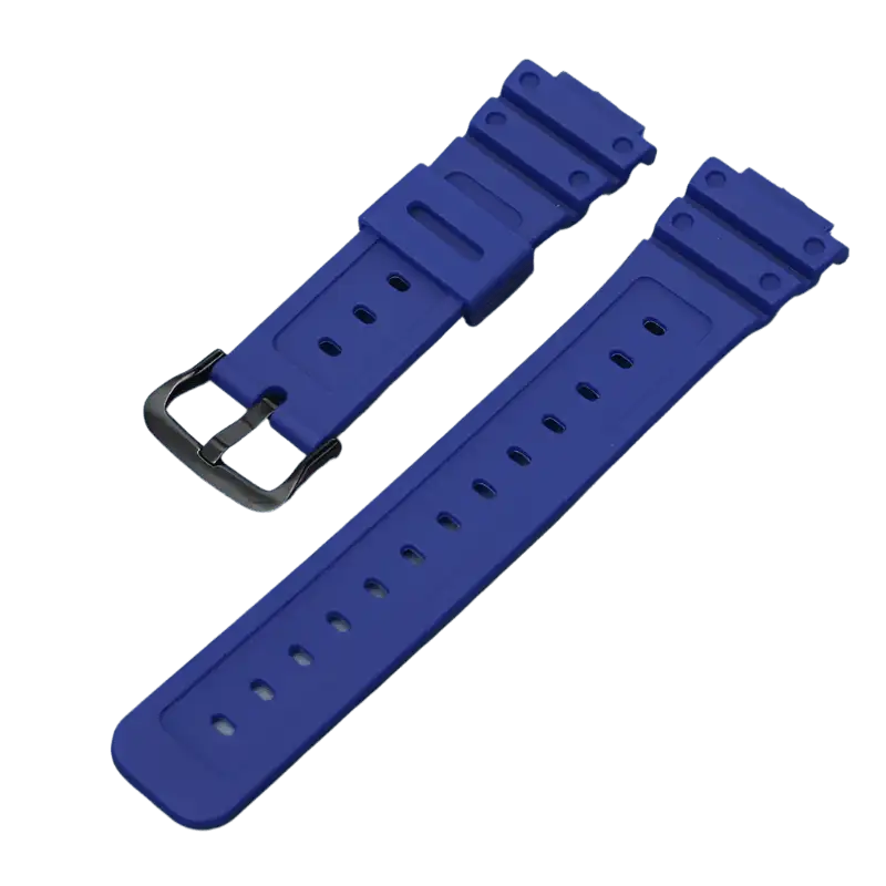 G-TUNE Blue Black Rubber Strap for G-Shock GA-110/DW-5600 Series Rubber Strap for G-Shock GA-110/DW-5600 Series