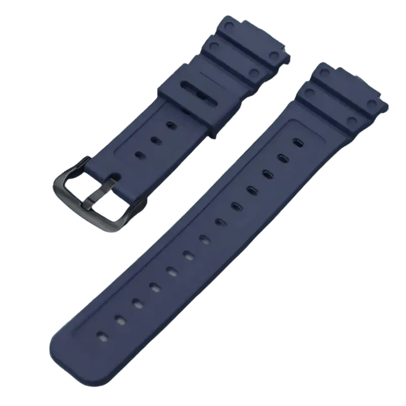 G-TUNE Dark Blue Black Rubber Strap for G-Shock GA-110/DW-5600 Series Rubber Strap for G-Shock GA-110/DW-5600 Series