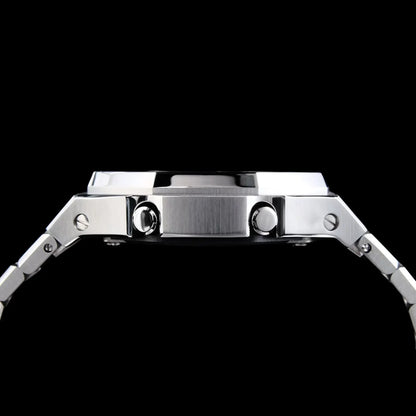 G-TUNE [Exclusive] Black Waffle & Silver Solar G-Shock Mod [Exclusive] Black Waffle & Silver Solar G-Shock Mod