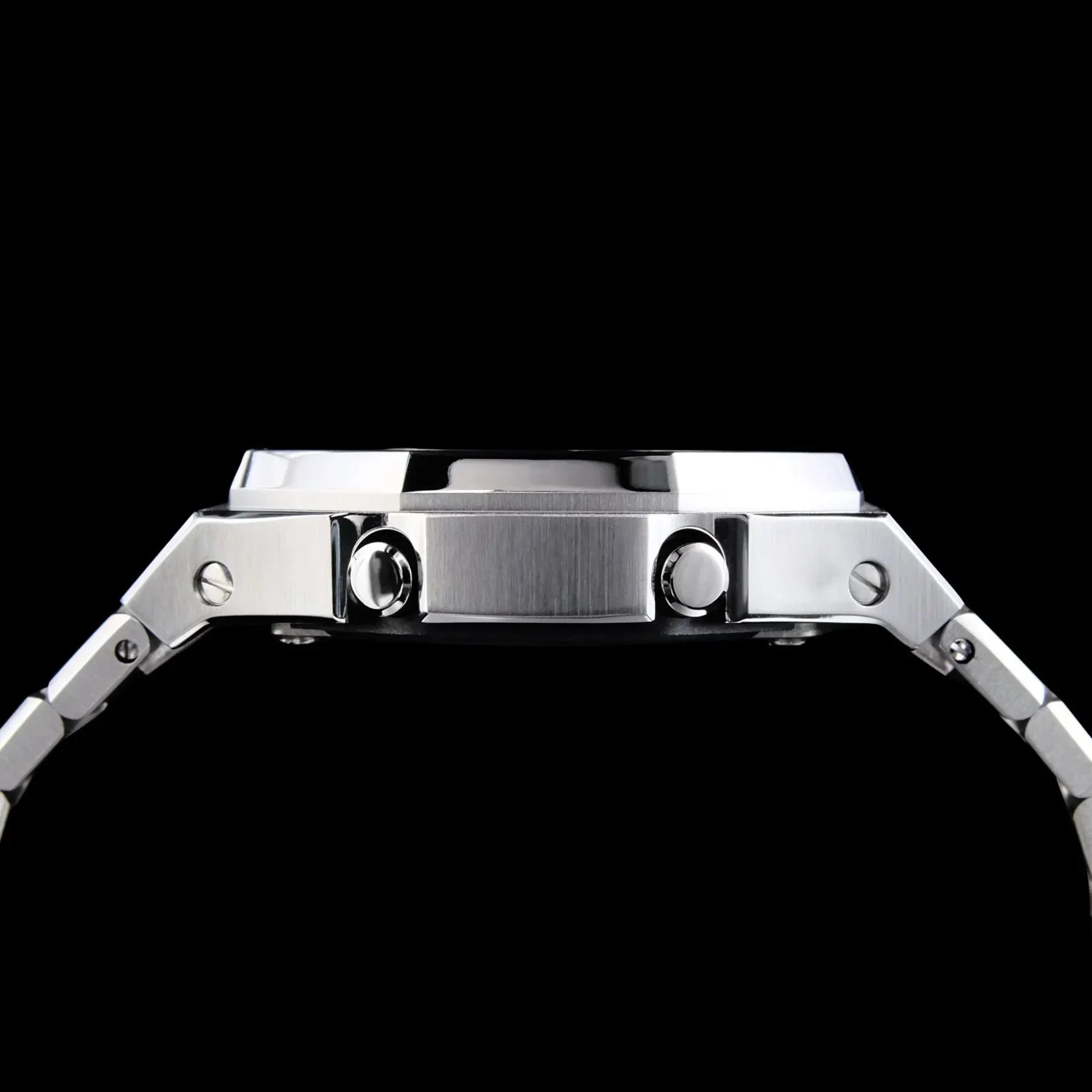 G-TUNE [Exclusive] Premium Black & Silver Solar G-Shock Mod [Exclusive] Premium Black & Silver Solar G-Shock Mod