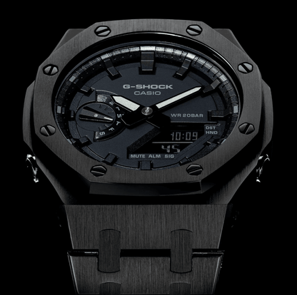 G-TUNE Full Black Steel G-Shock Mod Full Black Steel G-Shock Mod