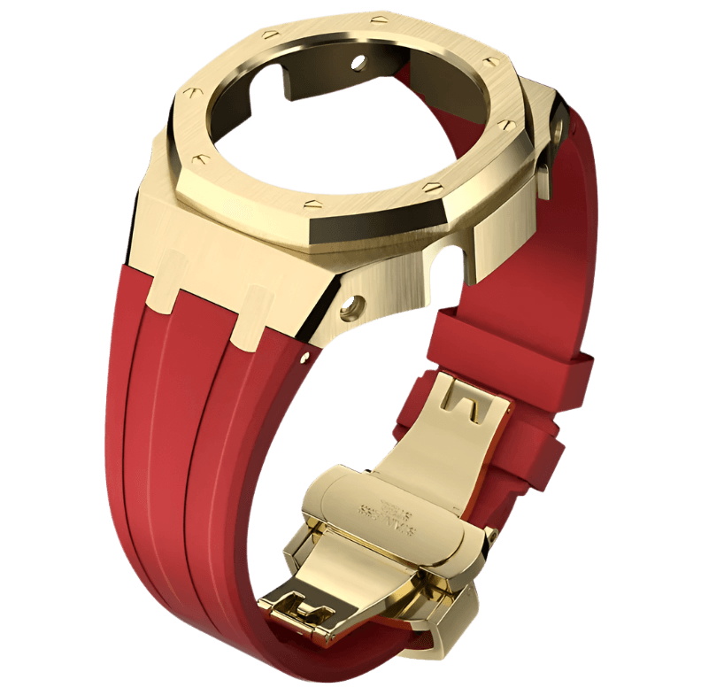 G-TUNE Gold & Red Bands for Watch Bands for Watch