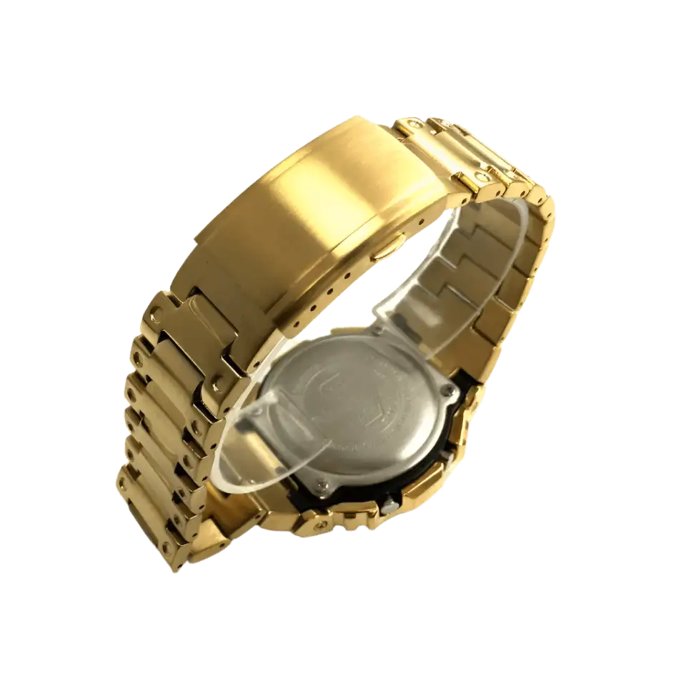 G-TUNE Gold & Red Square G-Shock Mod Gold & Red Square G-Shock Mod