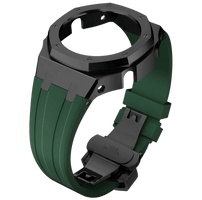 G-TUNE Green & Black Green Rubber and Black Steel Band Green Rubber and Black Steel Band